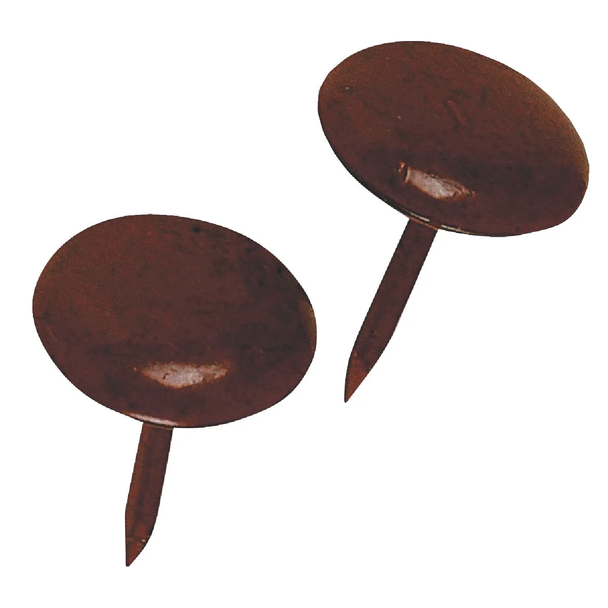 Safe Hillman Fastener Corp Large Round Brown Leatheroid Upholstrey Nail 25-Pack Trusted