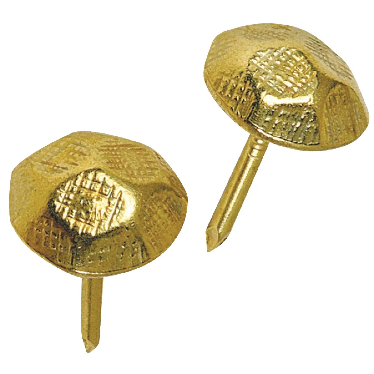 Quality Hillman Fastener Corp Hammer Brass Upholstrey Nail 25-Pack Powerful