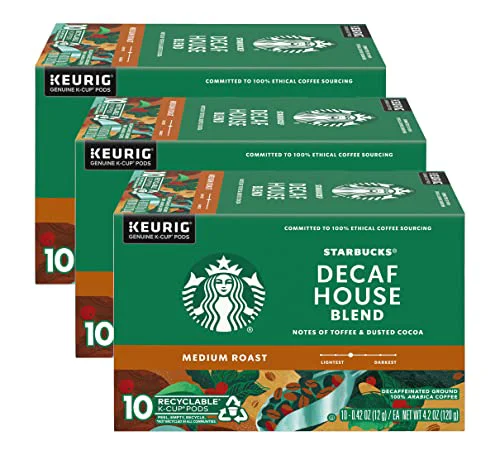 Detailed Decaf House Blend Coffee K 30 Count Practical