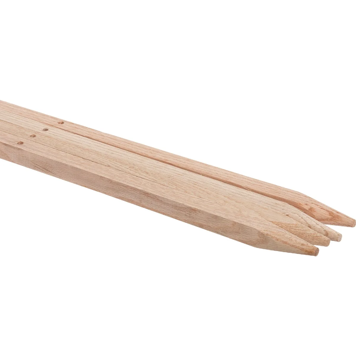 Exclusive Madison Mill 48 In. Oak Wood Plant Stake 4-Pack Clean
