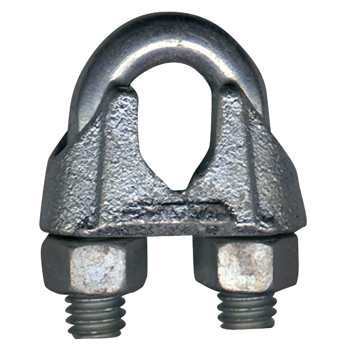 Efficient Campbell 1 8 In. Polished Stainless Steel Cable Clip Exclusive