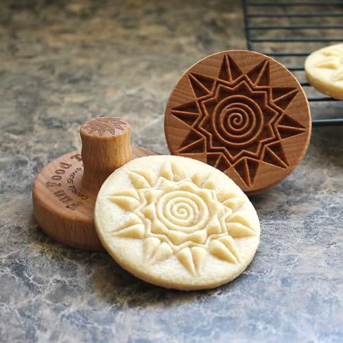 Artisan Wood Cookie Stamp Proven
