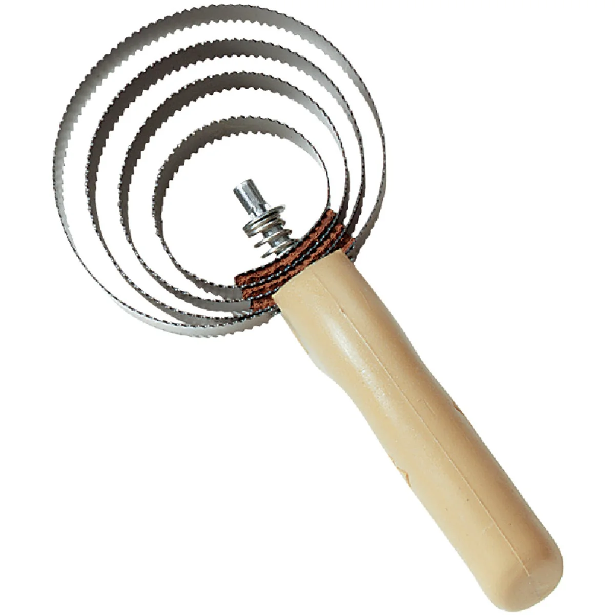 Fast Decker Reversible Spiral Steel Curry Comb Innovative