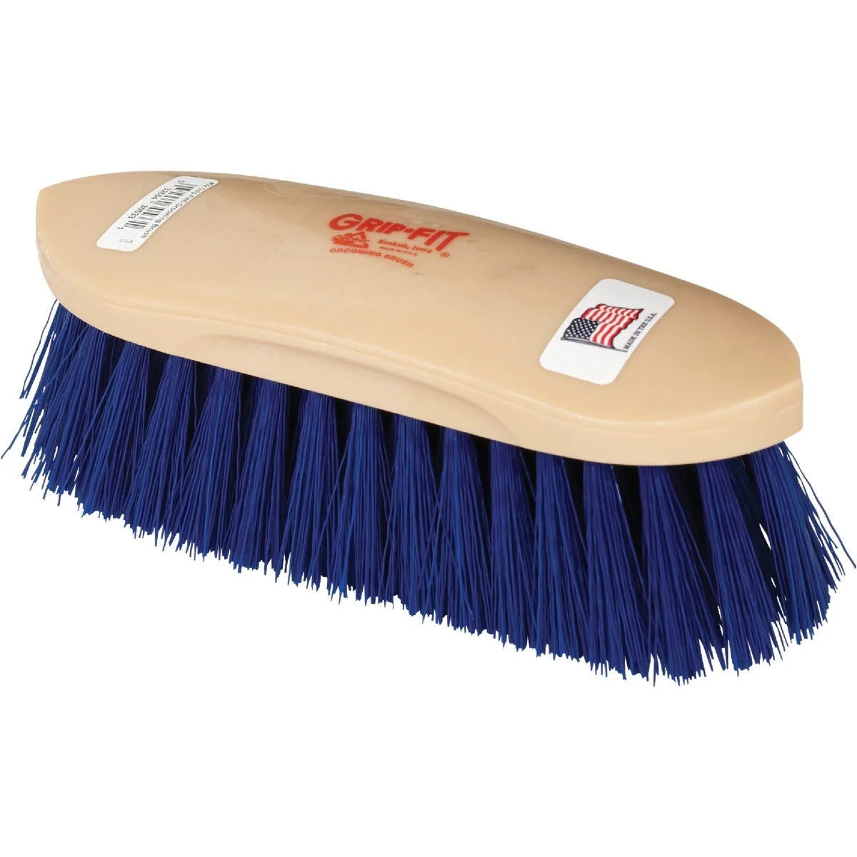 Optimized Decker Crimped Synthetic Bristles 2 In. Trim Size Medium Soft Grooming Brush Advanced