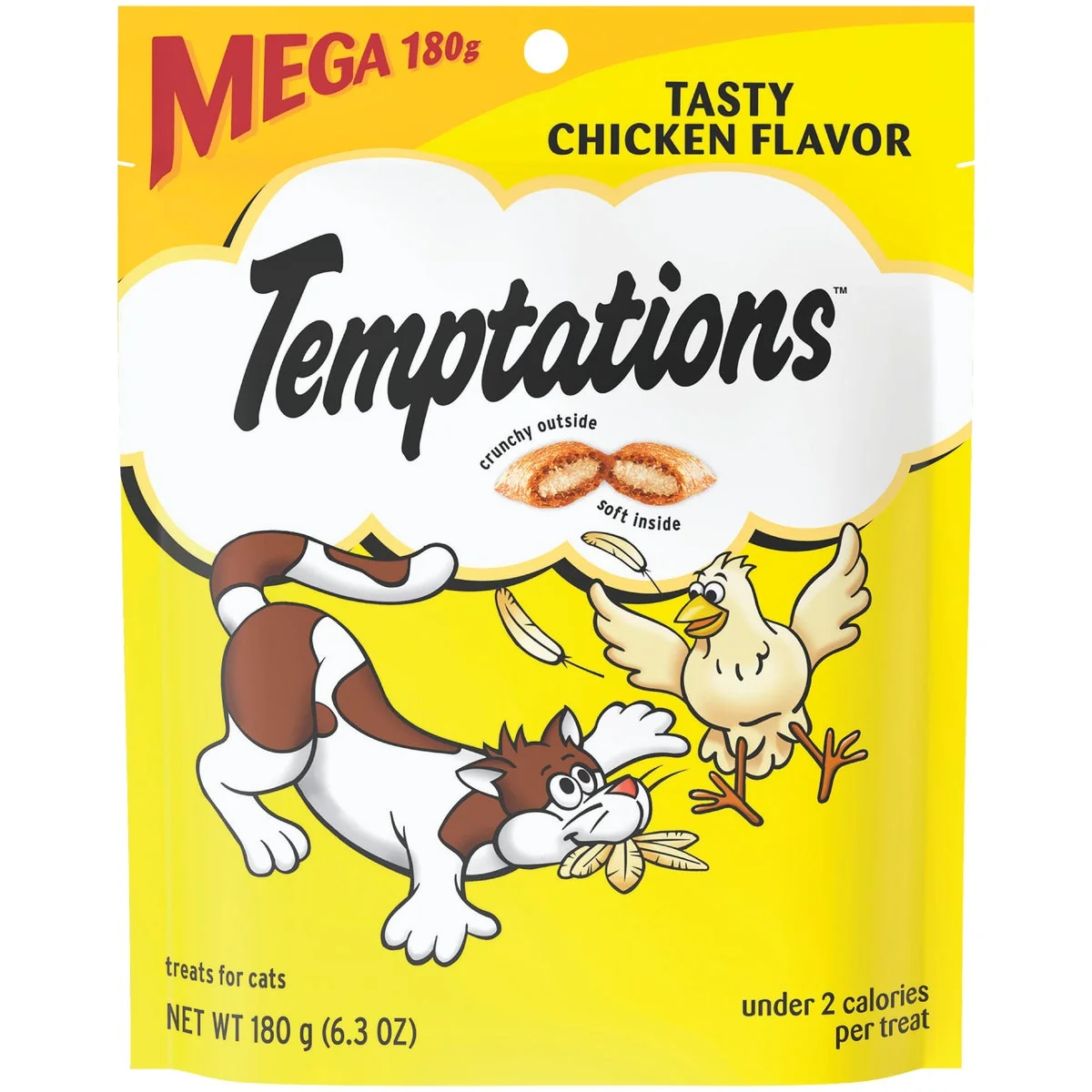 Excellent Temptations Tasty Chicken 6.3 Oz. Cat Treats Lightweight