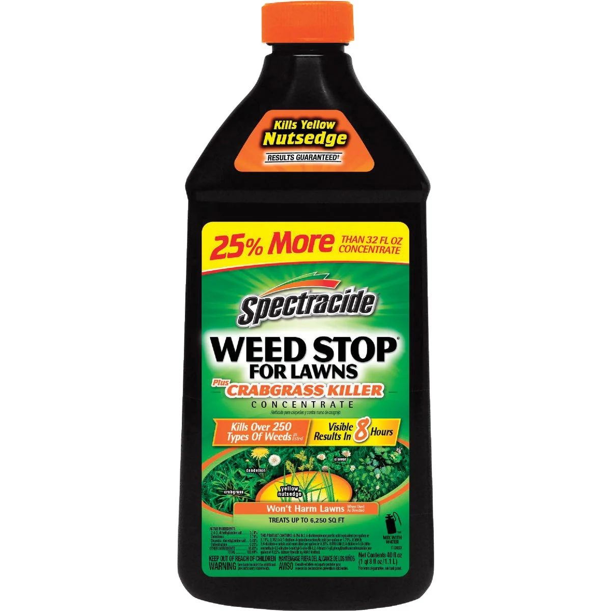 Secure Spectracide Weed Stop 32 Oz. Concentrate Crabgrass Weed Killer Superior