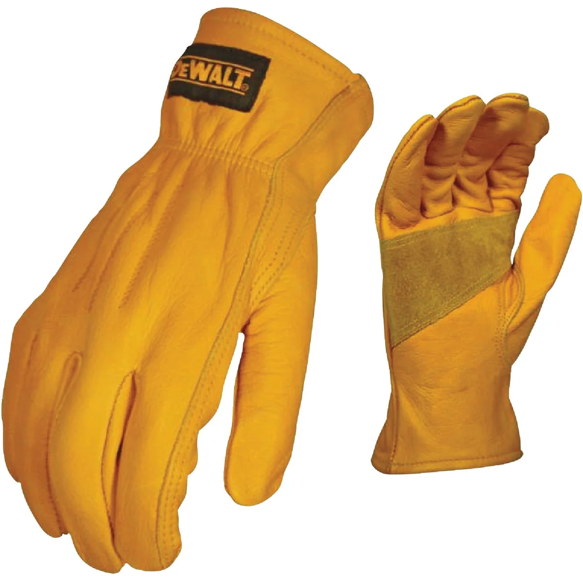 Detailed DeWalt Men's XL Premium Grade Leather Driver Glove Unique