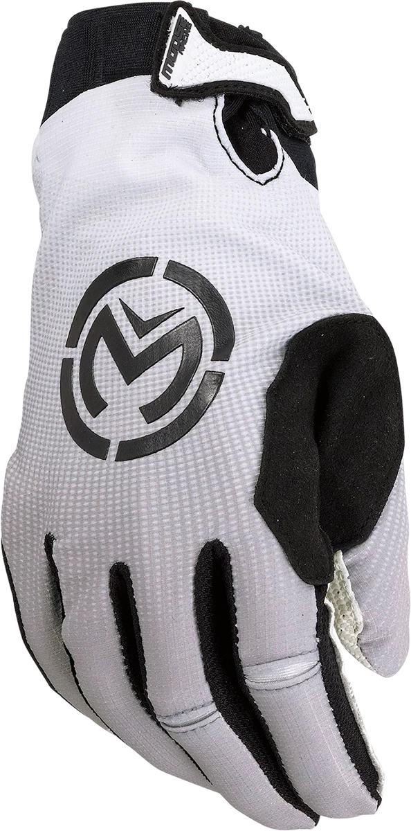 Relaxed MOOSE RACING SX1™ Gloves - White - XL 3330-7318 Detailed
