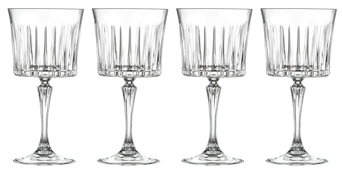 Sustainable Cocktail Gin Tonic Glass 4 Count High-Grade