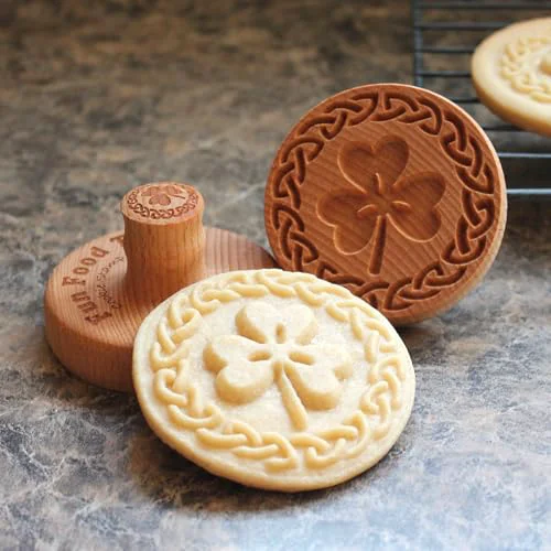 Sophisticated Wood Cookie Stamp Casual