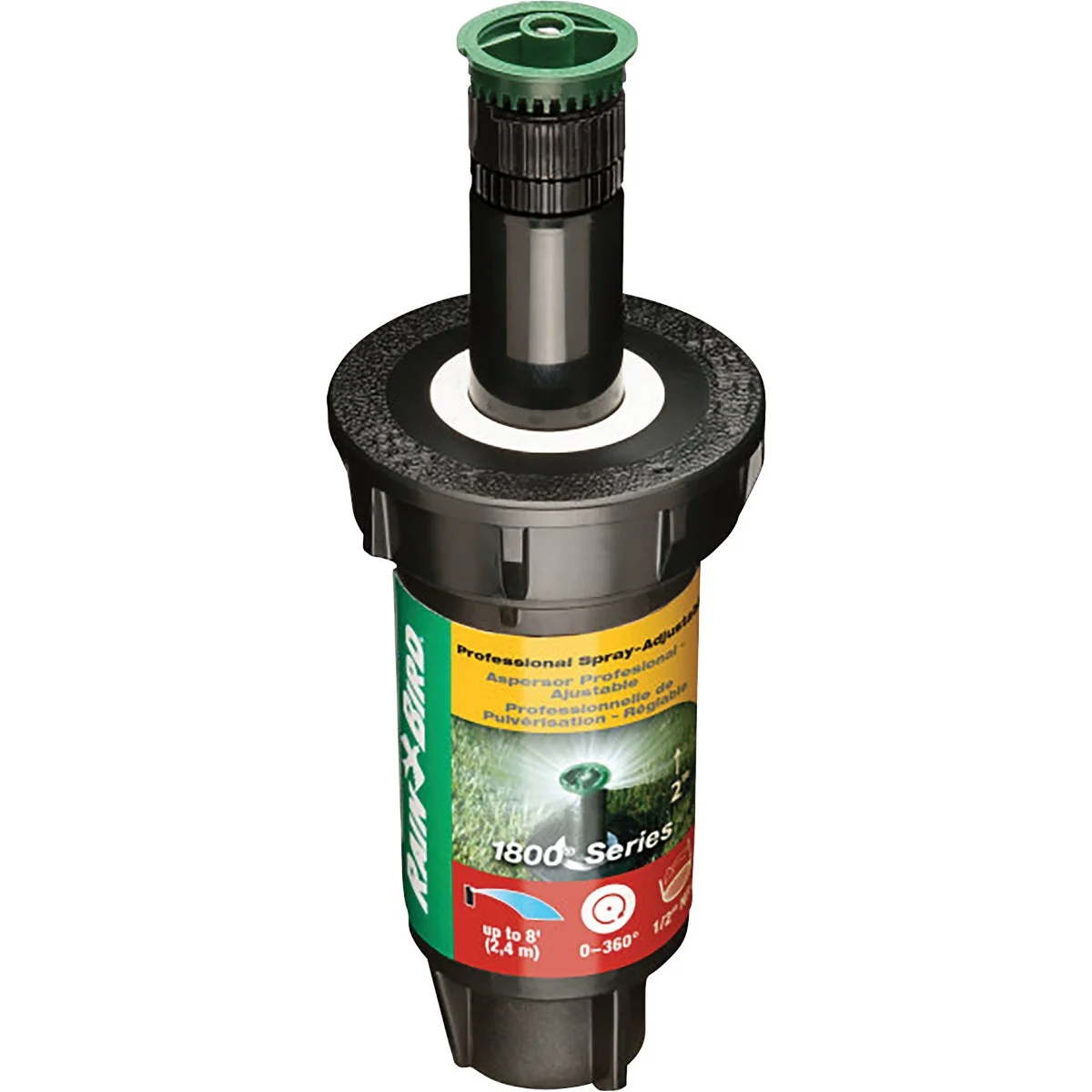 Relaxed Rain Bird 2 In. Full Circle Adjustable 8 Ft. Rotary Sprinkler with Pressure Regulator Top-Quality
