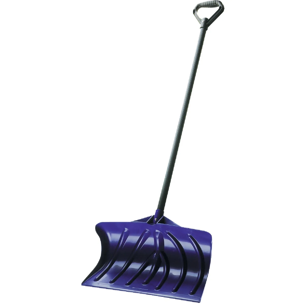 Smooth Suncast 20 In. Poly Snow Pusher with 37 In. Steel Handle Dependable