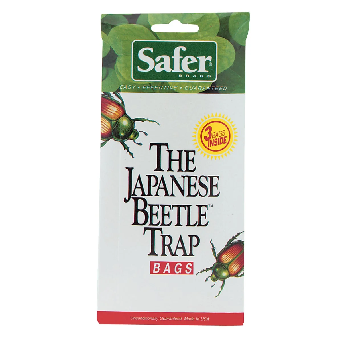Eco-Friendly Safer Plastic Japanese Beetle Trap Bag 3-Pack Elite
