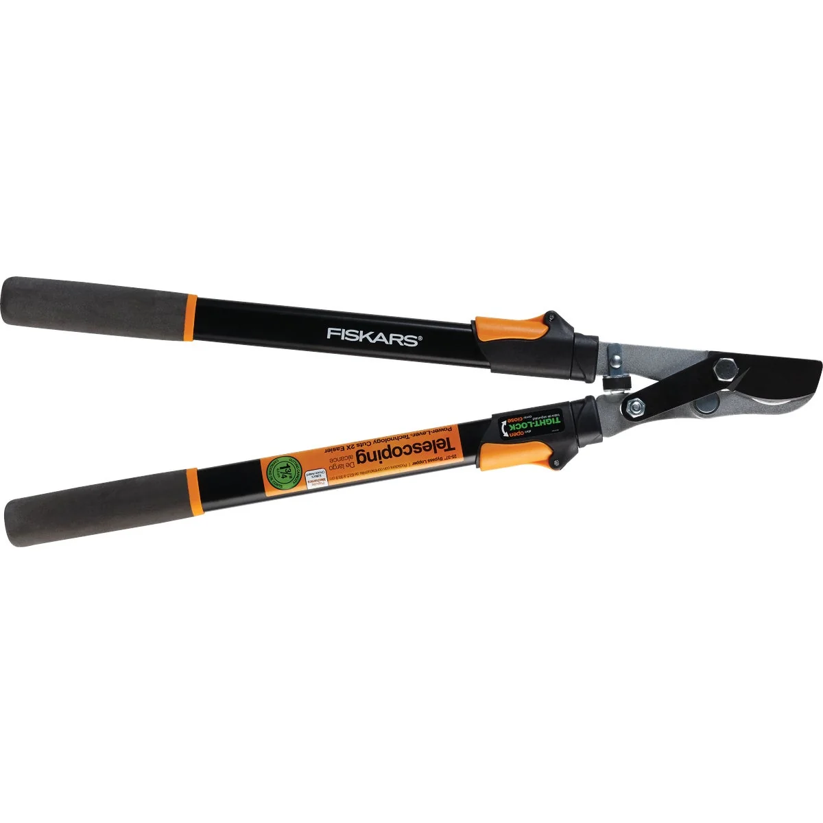 Fine Fiskars Power-Lever 37 In. Steel Telescopic Bypass Lopper Unique