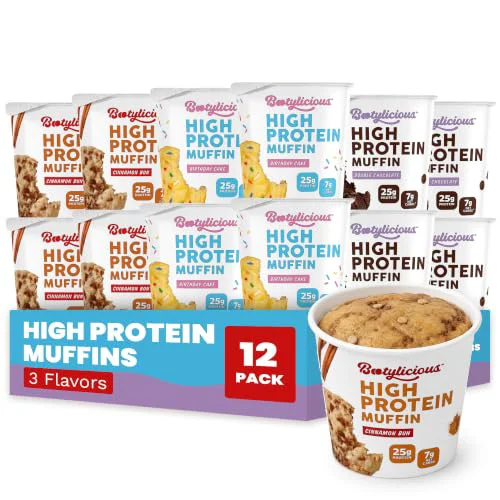 Convenient Protein Muffin 12 Count Sophisticated
