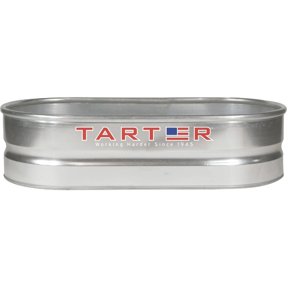 Lightweight Tarter 40 Gal. Zinc-Coated Steel Galvanized Stock Tank Organic