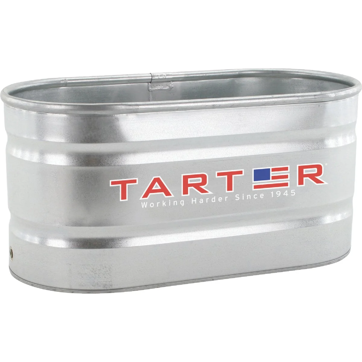 Healthy Tarter 100 Gal. Zinc-Coated Steel Galvanized Stock Tank Recyclable