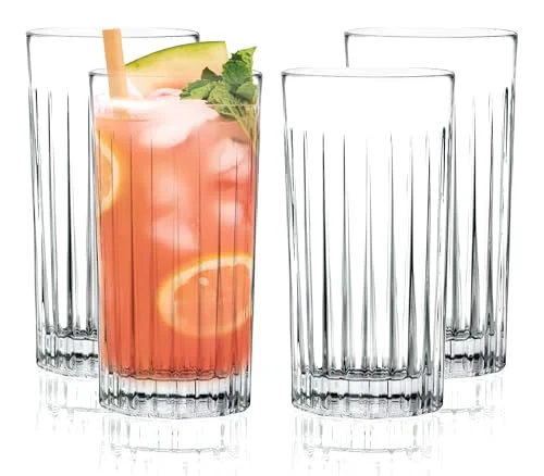 Durable Highball Glass 4 Count Original Design
