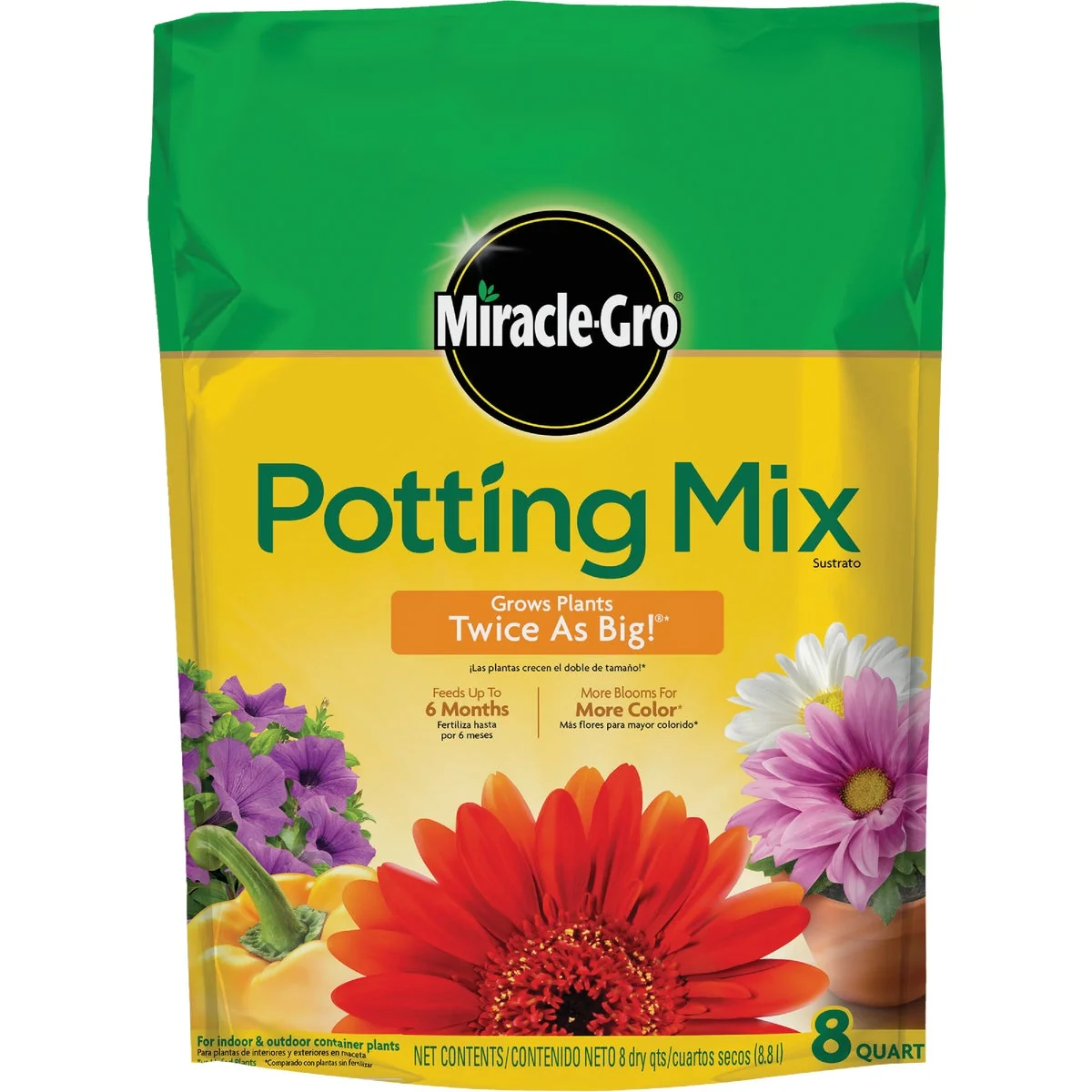 Secure -Gro 8 Qt. 6-1 2 Lb. All Purpose Indoor Outdoor Plants Potting Soil Minimalist
