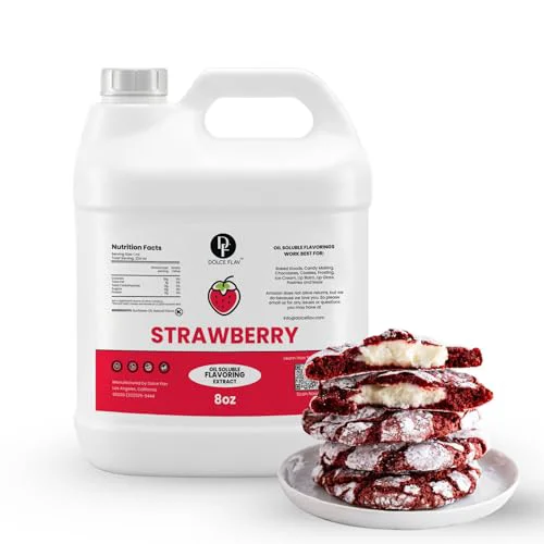 Certified Strawberry Extract 8 oz 8 Fl Oz User-Friendly