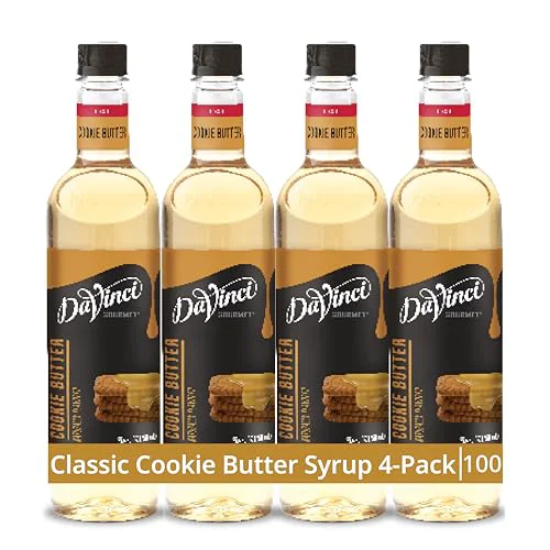 Sustainable Cookie Butter Syrup 101.6 Fl Oz High-Performance