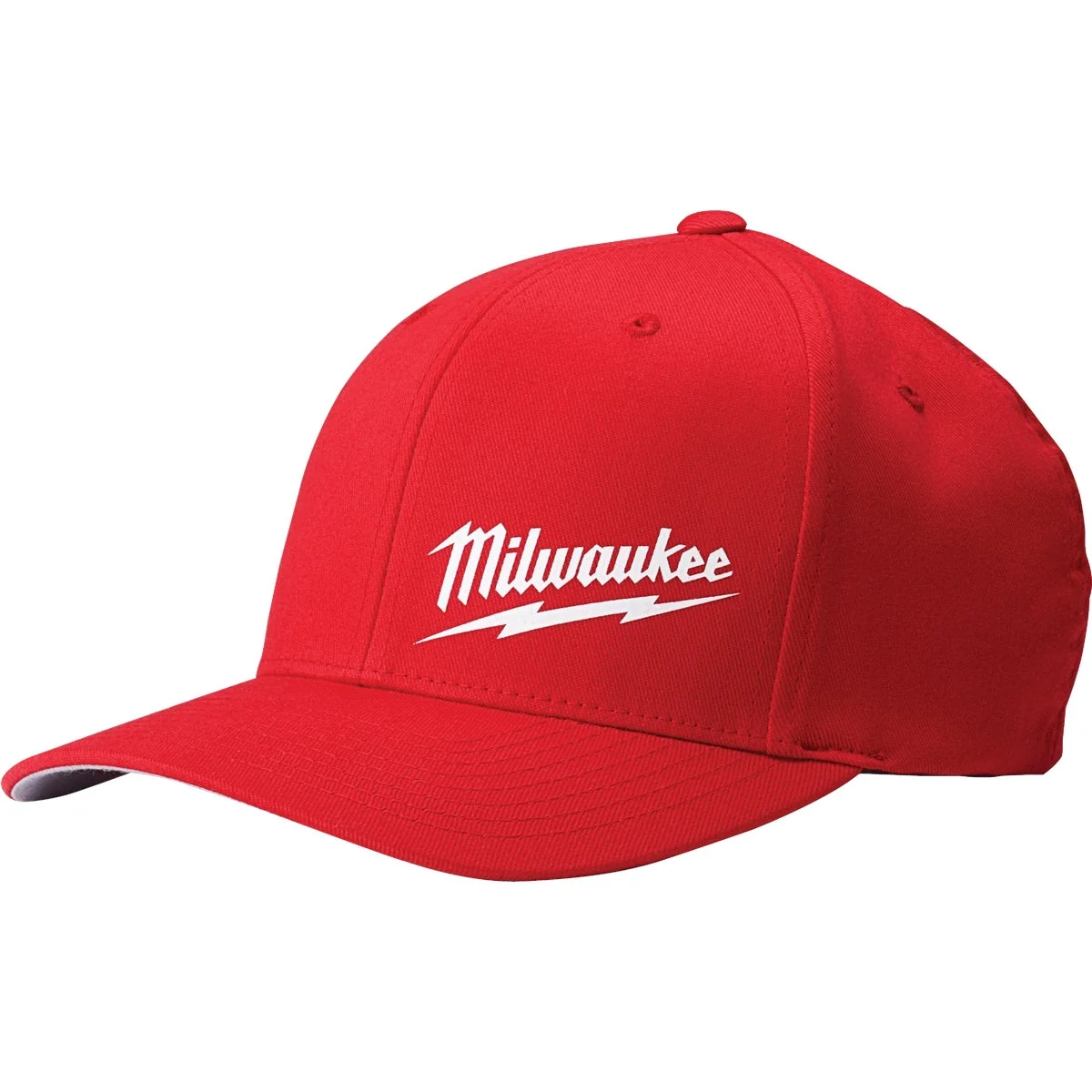 Soft Milwaukee FlexFit Red Fitted Hat L XL Carefully Designed