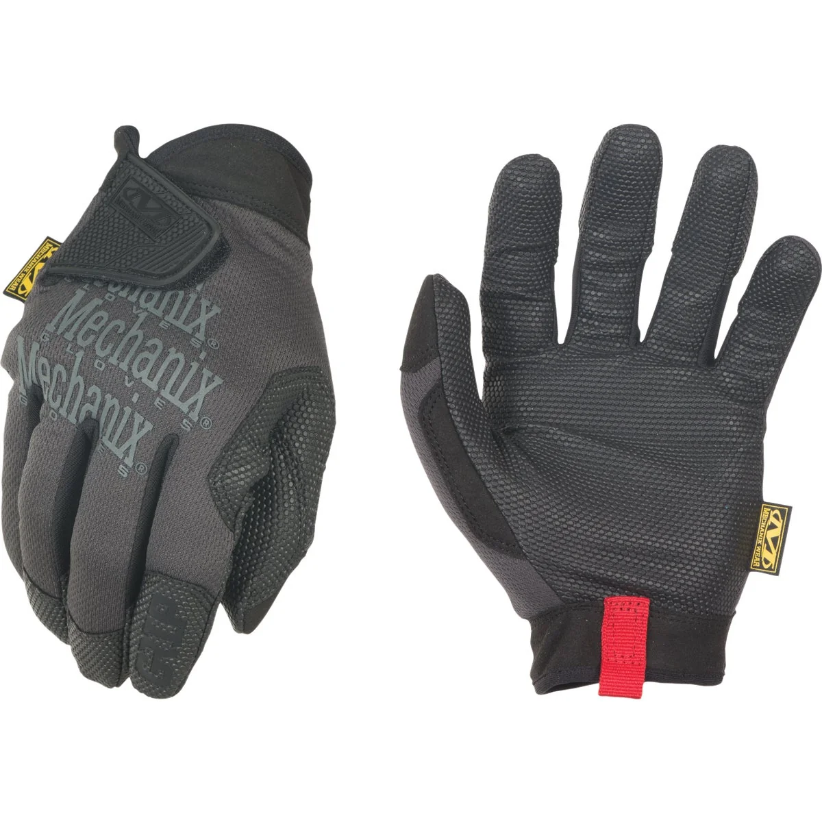 Convenient Mechanix Wear Specialty Grip Men's Large Black Polyester Work Glove Crafted