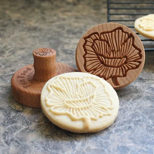 Trusted Wood Cookie Stamp Minimalist