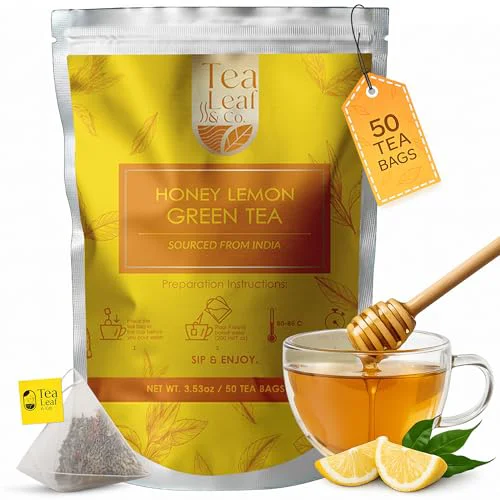 Durable Chamomile Honey Lemon Green Tea 3.5oz 50 Count Eco-Friendly
