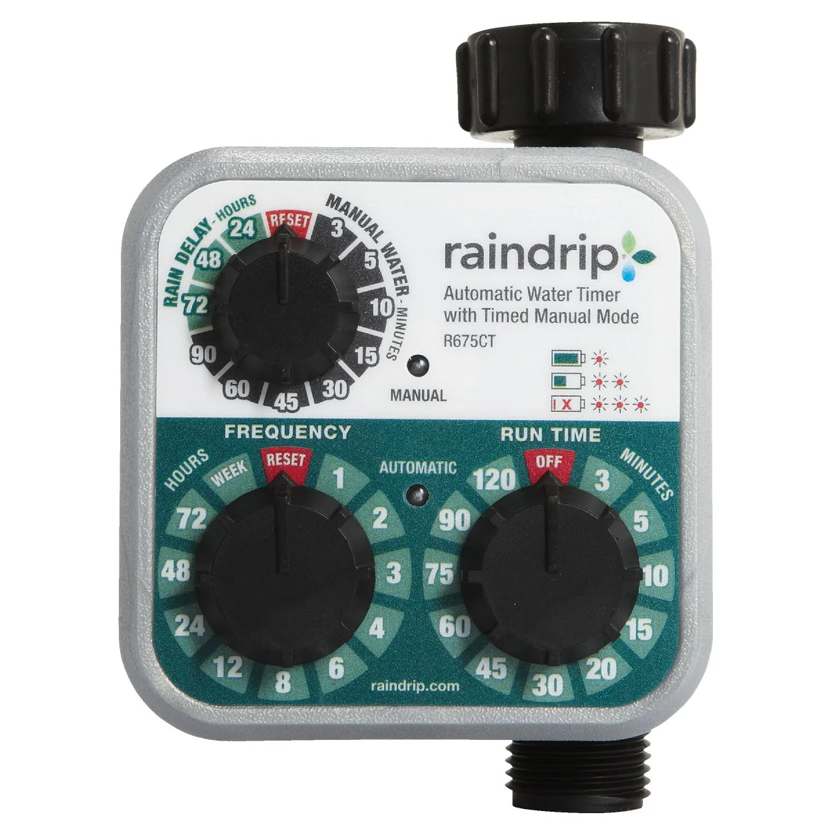 Trusted Raindrip 1-Outlet Analog Water Timer Quality