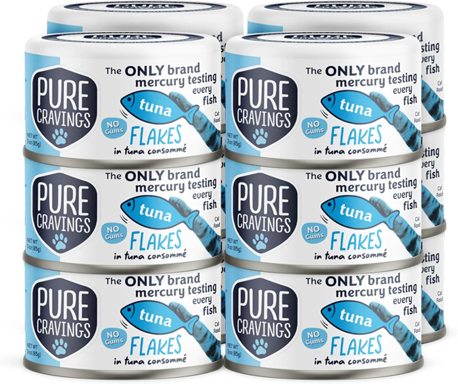 High-Performance Tuna Flakes in Tuna Consommé Canned Wet Cat Food Soup Solid