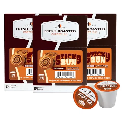 Versatile Sticky Bun Flavored K 72 Count Excellent