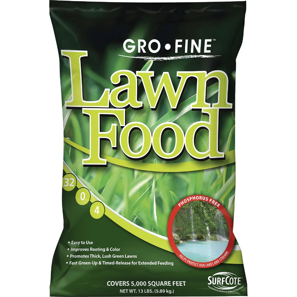 Specialty Gro-Fine 13 Lb. 5000 Sq. Ft. 32-0-4 Phosphorus Lawn Fertilizer Advanced