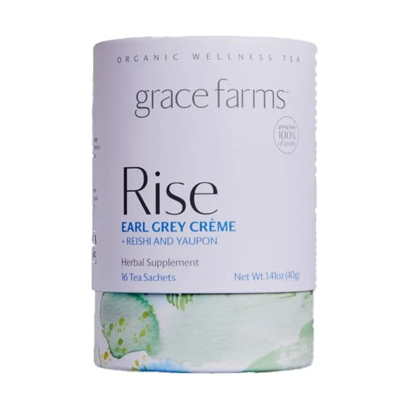 Detailed Organic Rise Wellness Blend Tea 16 Count Smooth