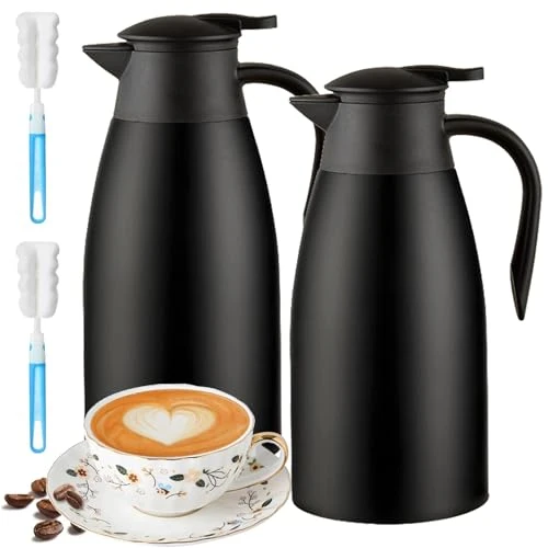 Sophisticated 70Oz Thermal Coffee Carafe for keeping hot Fine