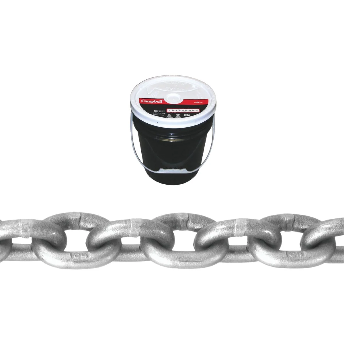 Consistent Campbell 3 8 In. 75 Ft. Zinc-Plated Carbon Steel Coil Chain Safe