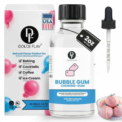 Authentic Oil Soluble Bubble Gum Extract 2 Ounce Secure