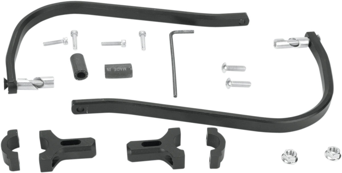 Certified MOOSE RACING Handguards - Aluminum - Black 50-4032B First-Class