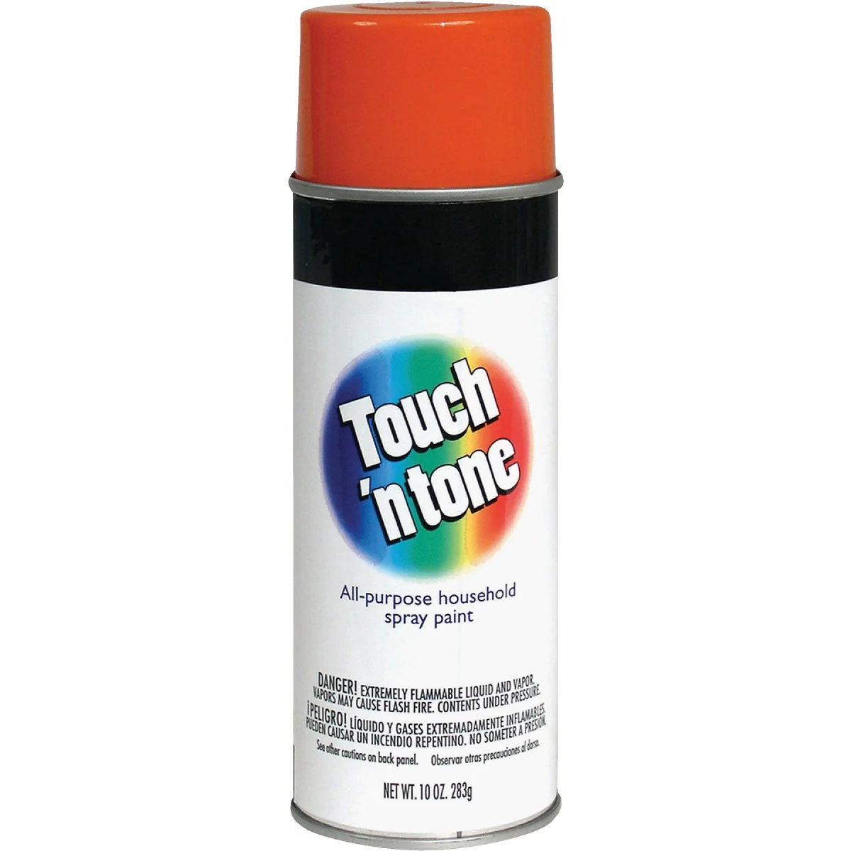 Contemporary Rust-Oleum Touch 'n tone 10 Oz. Gloss Spray Paint Orange Durable