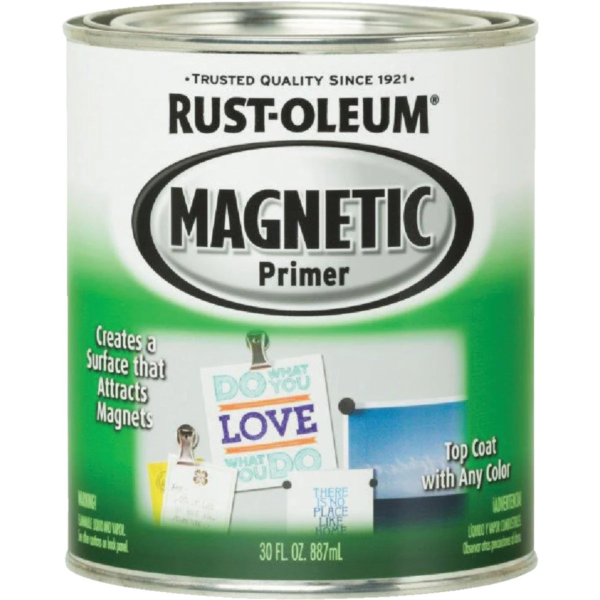 Healthy Rust-Oleum Dark Gray 30 Oz. Interior Magnetic Paint Primer Elite