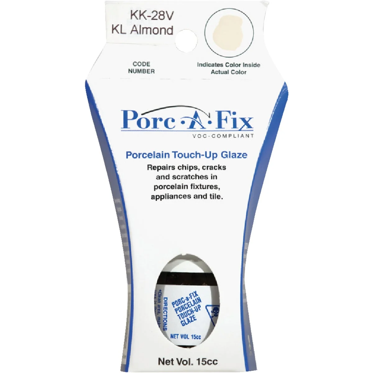 High-End Fixture-Fix Porc-A-Fix Kohler Almond Porcelain Touch-up Paint 15cc Responsible