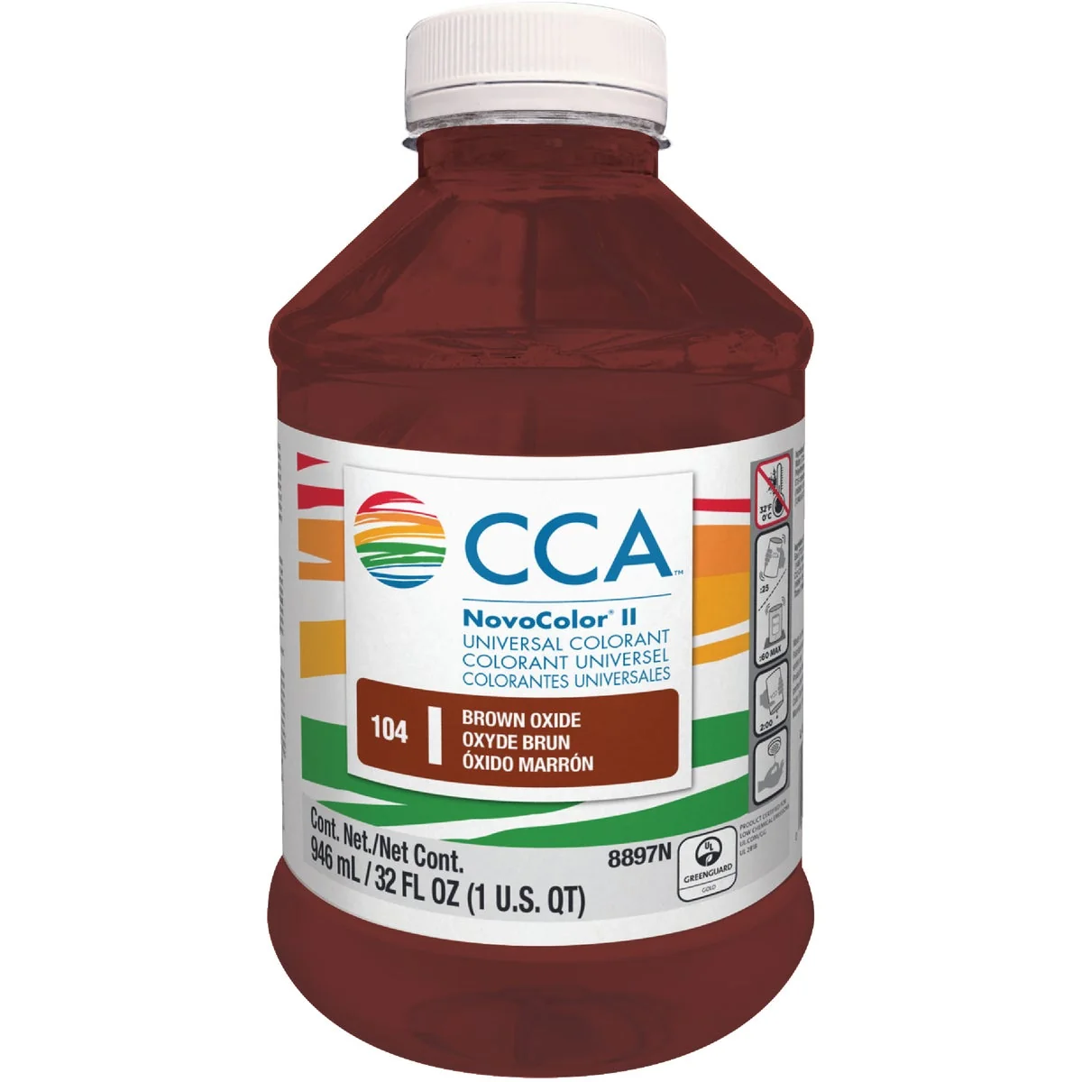 High-Quality Valspar NovoColor II Paint Colorant Brown Oxide 1 Qt. Selected