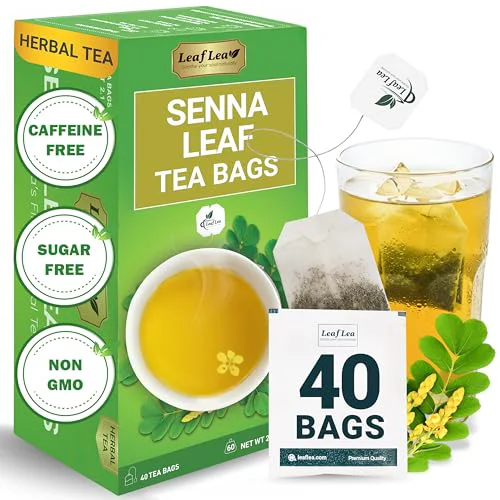 Solid Senna Leaf Tea Bags 40 Count Optimized