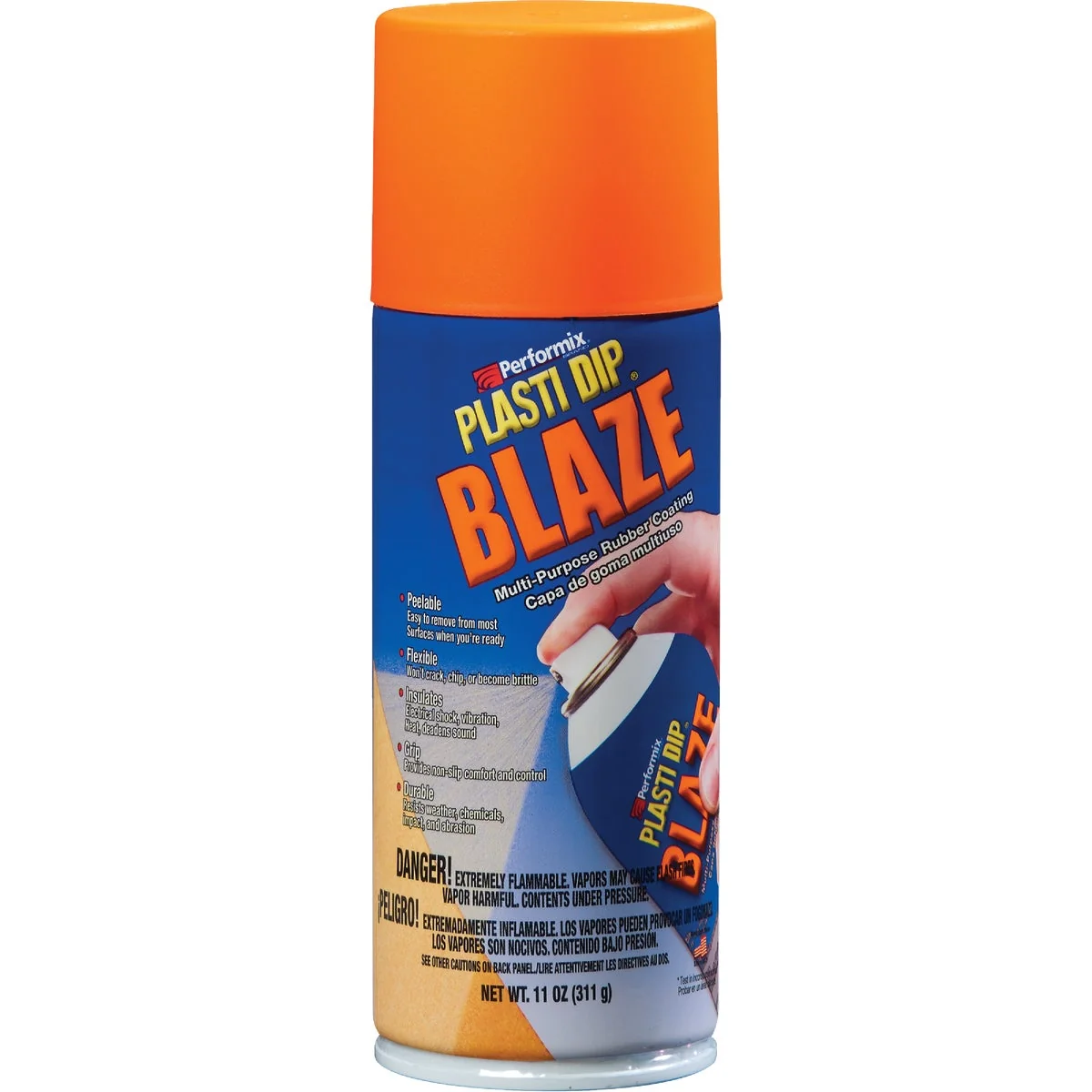 Green Performix Plasti Dip Orange Blaze Rubber Coating Spray Paint Advanced