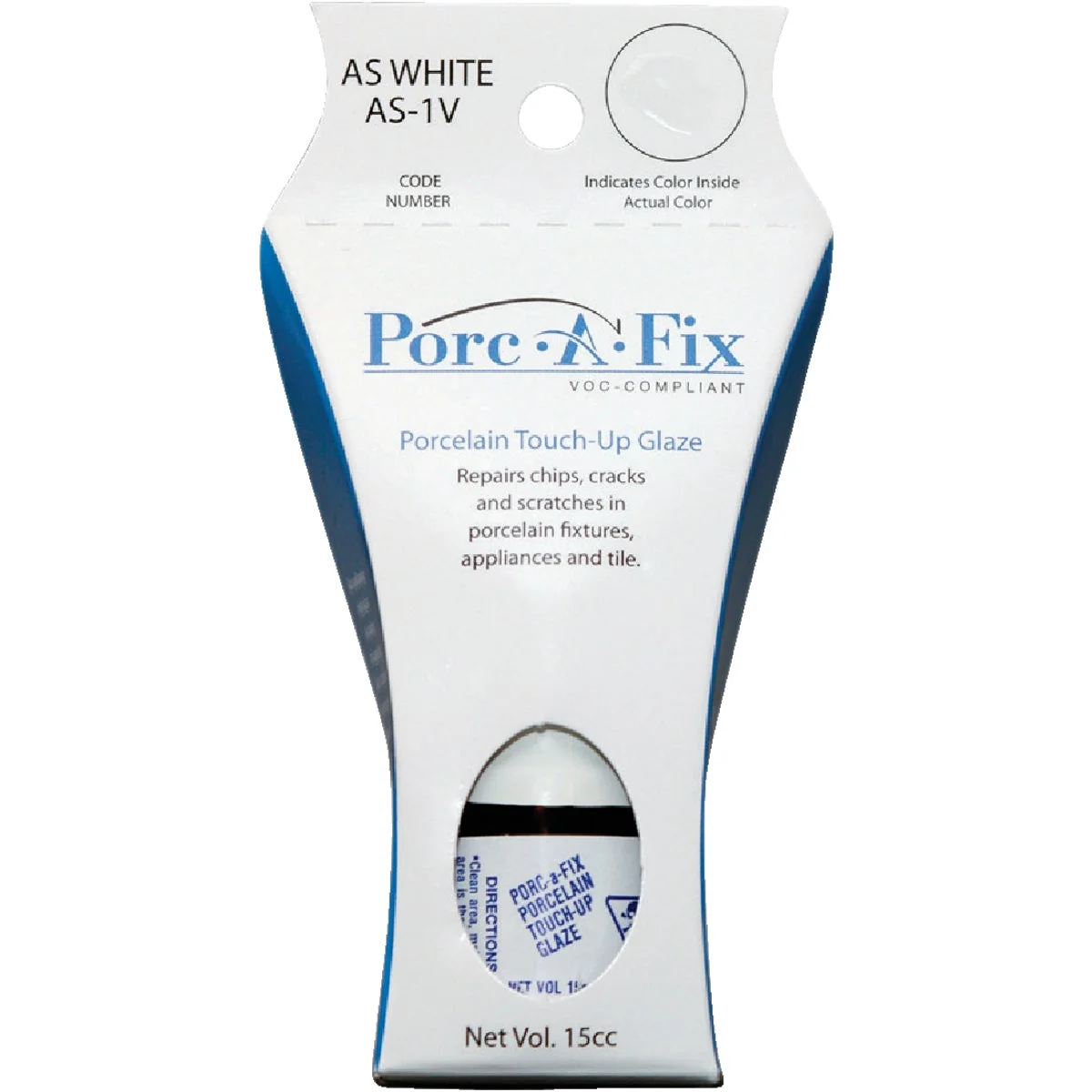 Refined Fixture-Fix Porc-A-Fix American StandardWhite Porcelain Touch-up Paint 15cc Solid