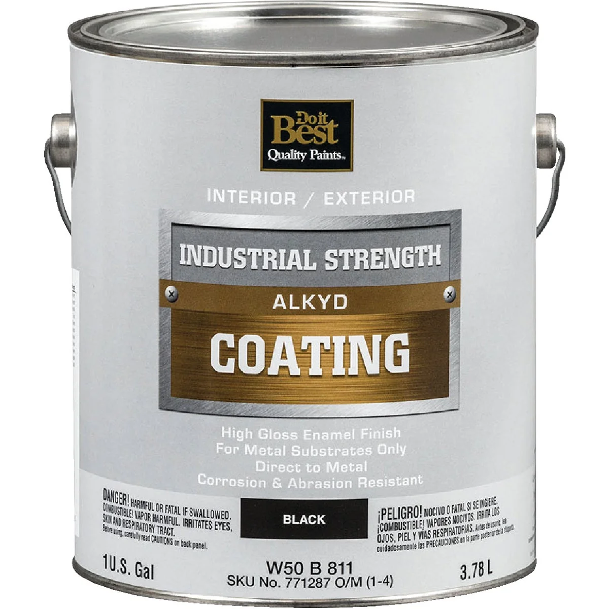 Natural Do it Alkyd Industrial Coating Black 1 Gal. Advanced