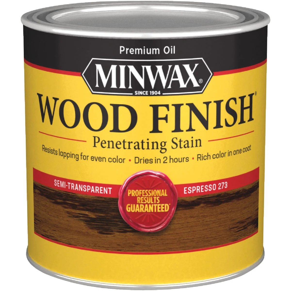 Smooth Minwax Wood Finish Penetrating Stain Espresso 1 2 Pt. High-Quality