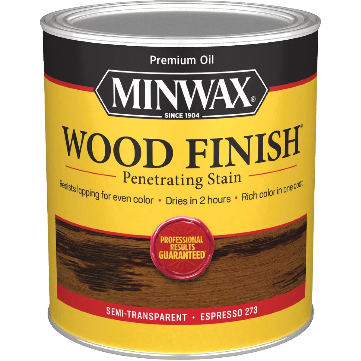 Flexible Minwax Wood Finish Penetrating Stain Espresso 1 Qt. Traditional
