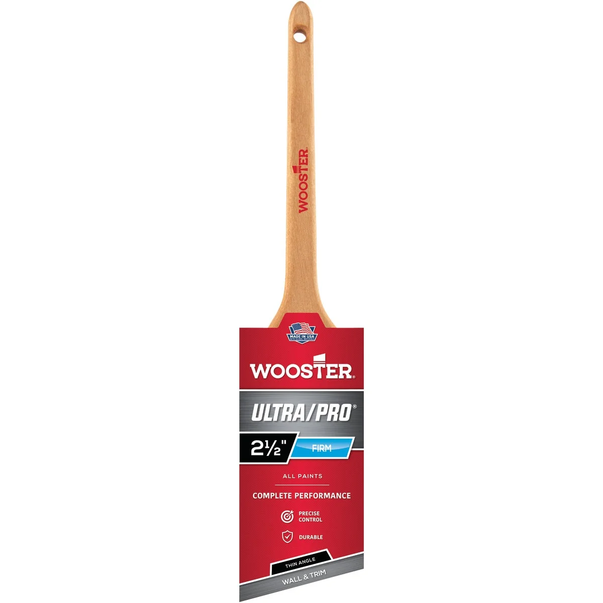 Flexible Wooster Ultra Pro Firm 2-1 2 In. Willow Thin Angle Sash Paint Brush Original