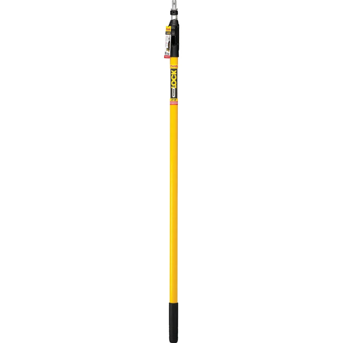 High-Performance Purdy POWER LOCK 4 to 8 Ft. Aluminum Fiberglass Extension Pole Eco-Friendly